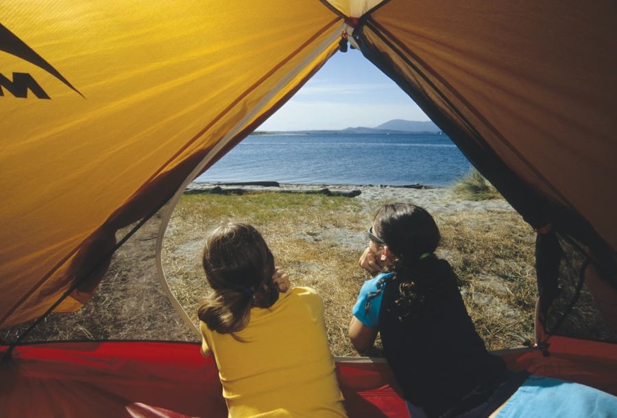 Sidney Spit Campground - Gulf Islands National Park Reserve